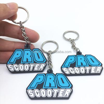 China Promotion Gift Creative Gifts Rubber Key Chains Custom Design Soft PVC Key Chain for sale