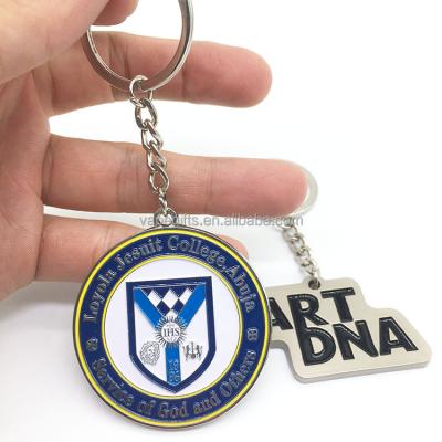 China Promotion Gift Make Your Own Logo Metal Wholesale Key Chain Parts Metal Souvenir Custom Key Chain Manufacturers In China for sale