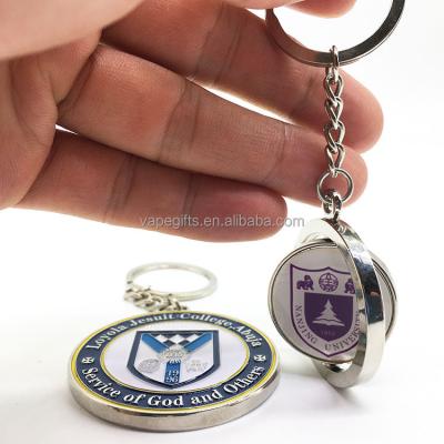 China Wholesale Custom Key Chain Manufacturer Personalized Promotion Gift Logo 3D Fashion Sublimation Metal Key Chain for sale