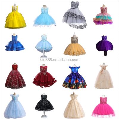 China Anti-wrinkle children's dress spring 2022 new little girl westernized princess skirt for sale