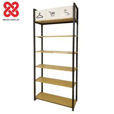 China Single-Sided Wooden Shelves For Cell Phone Smart Mobile Accessories Show Racks Sanding Glass Display Stand for sale