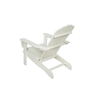 China Modern Direct Sales Garden Cheap White Outdoor Folding Rocking Chair Adirondack Chair for sale