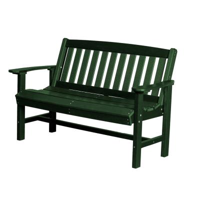 China Waterproof& UV Resistant Cheap Price Modern Outdoor Public HDPE Recycled Plastic Solid Faux Garden Patio Bench Wood Chair for sale