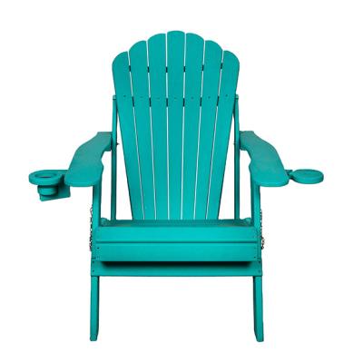 China Outdoor Factory Wholesale Modern Cheap Portable Folding Plastic Adirondack Chair for sale