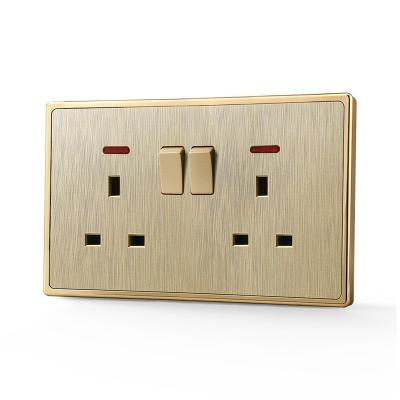 China Residential Economical / General Purpose Custom Design 13a Smart Power Electrical Outlets And Switches for sale