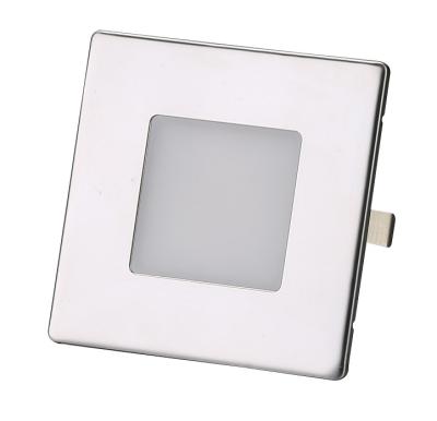 China Modern 1W 1.5w 2.5w Indoor Lighting Led Step Light Recessed Wall Light for sale