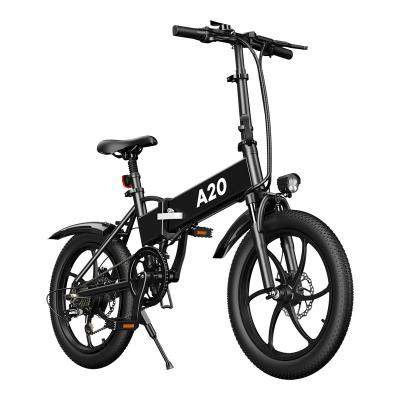 China 20 Inch Exercise Mountain Road Bike A20 Alloy Eu Warehouse A20 City Bike Aluminum Electric Folding E-Bike for sale