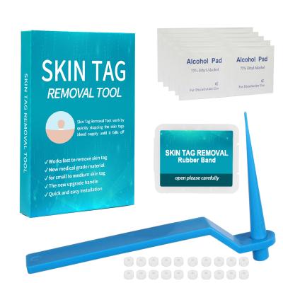 China Acne Treatment 2-8mm Skin Tag Elastic Band Skin Tag Remover Normal Meat Mole Set Meat Big Ape for sale