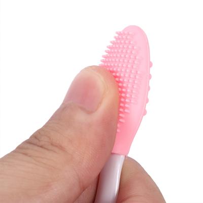 China Beauty Skin Care Wash Face Silicone DEEP CLEANSING Sweep Exfoliate Sniff Clean Blackhead Removal Brush Tool with Replacement Head for sale