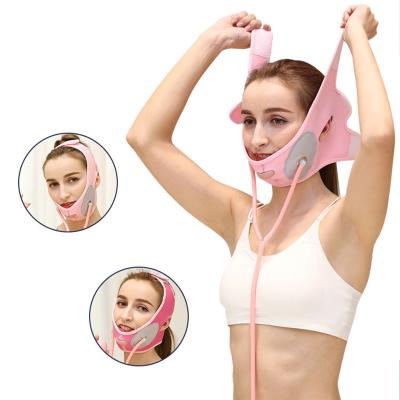 China Inflatable Face Lift Face Lift Artifact Mask V-Face With Small Face Modeling Sleep Mask Band Lifting Settlement for sale