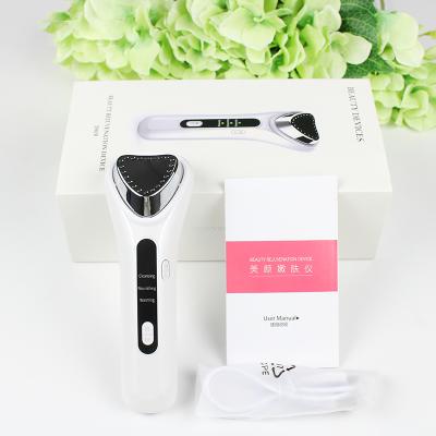 China Hot Supply Clean Export Beauty Instrument Anti-puffiness Compress Massage Facial Cleansing Instrument for sale