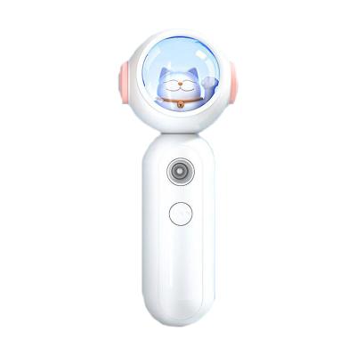 China Creative Portable Nano Handheld Cosmetic Instrument Vaporizer Moisturizer Face Humidifier Space Hydration Sprayer for sale