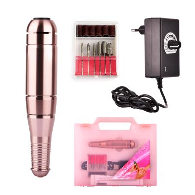 China Portable plastic nail pen type polish machine, nail polishing polishing pen, electric nail polisher for sale