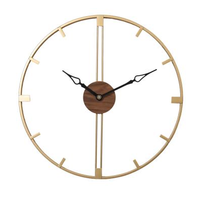 China Creative 24Iinch 60cm Southeast Asia Style Fashion Wall Clock Iron Wall Clock Living Room Wall Clock Antique Top Sale For Home Decor for sale