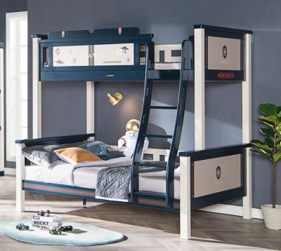 China Modern Wooden Twin Size Kids Bunk Bed Bedroom Furniture Sets Kids Bed for sale