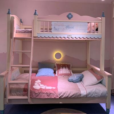 China Modern Children Bedroom Lowest Price Girl Furniture Room Bed Solid Wood Child Bed for sale