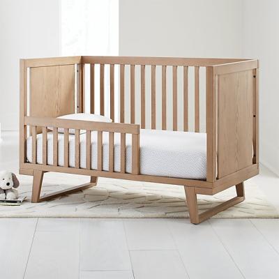 China Factory antique outlet solid wood baby crib and furniture adjustable with wholesale price for sale