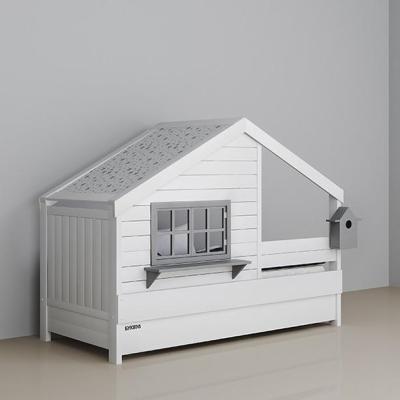 China Good quality factory direct scandinavian kids bed sleeper girls castle with wholesale price for sale