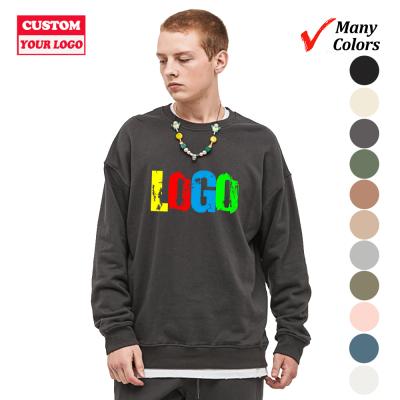 China Custom Logo Matching Crewneck Cotton Hoodies Sweatshirts Sweat Suits Hody Sudaderas Algodon Para Mujer Crewneck Anti-wrinkle for sale