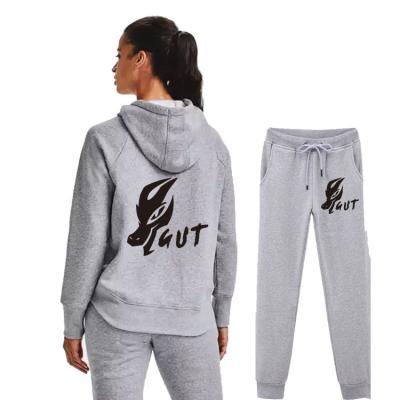 China Wholesale 2020 Fashion Breathable Plus Size Elastic Waist Women's Oversized Sport Tracksuit With Logo for sale