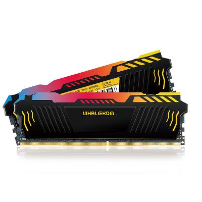 China WHALEKOM PC RGB Heatsink RAM DDR5 32GB 5200MHz Desktop Memory For Office for sale