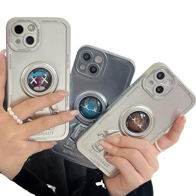 China Bulk color tpu phone case 3d astronaut waterproof soft shatterproof cell phone accessories matte phone cases for iphone 11 12 13 pro max for sale