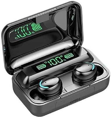 China In-ear BT 5.0 matte design F9 wireless earbuds earphone with 2000mAh battery charging case for sale