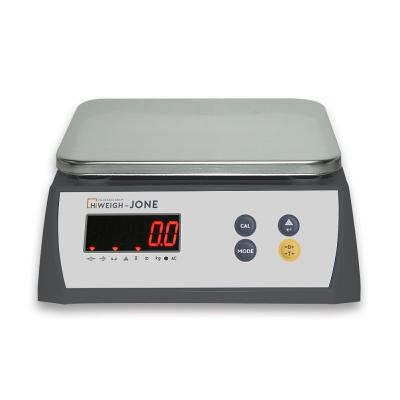 China JONE Industrial Waterproof Table Top Scale 225x175mm for sale