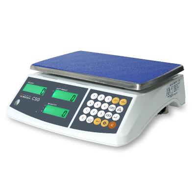 China CSG Industrial 3kg 0.1g Digital Inventory Counting Scales For Accuracy 220x280mm for sale