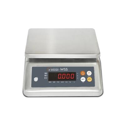 China WSS 3Kg 6Kg 15Kg 30Kg Electronic Super Washdown Digital SS Waterproof Animal Weighing Count/Checkweigh/Scale for sale