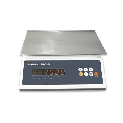 China New Wow 30kg 40kg Precision Digital Weight Machines Scale 225x175mm for sale