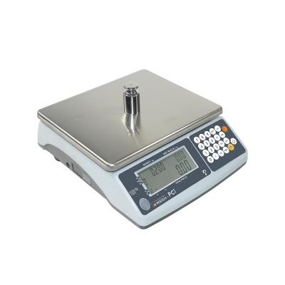 China OIML NTEP PC1 RS232 Electronic Retail Scale For Supermarket 250 x 215mm for sale