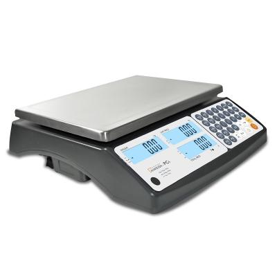 China OIML Approved 15 30 Kg 60 Pound Grocery Product Weighing Retail Pricing Scale With RS232 315x250mm for sale