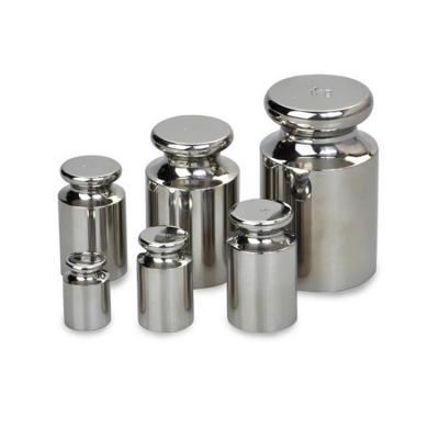 China Chrome Coated Steel STM Class M1 1g 500g 10kg Chrome Coated Steel Calibration Test Weights For Scales for sale