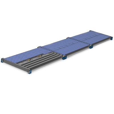 China 9 12 15 18 21 m 100t 30 - 100 Module Structure Weighbridge Truck Scale THM 6 T for sale