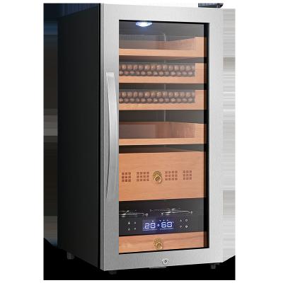 China High Quality Outdoor Thermostat BX-78 Cigar Cabinet Humidor Made In China Mini Cigar Humidor for sale