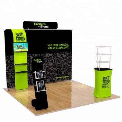 China interior & Outdoor Advertising Aluminum Exhibition Rack Design Exhibition Booth /Trade Display Stand for sale