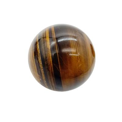 China Wholesale China Tiger Eye Yellow Crystal Ball Natural Crystal Sphere For Decoration for sale