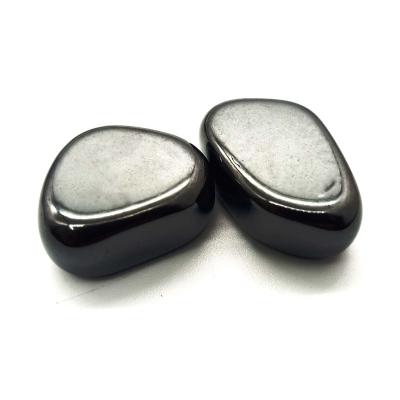 China China Hot Sale Polished Natural Black Mineral Crystal Tumbled Stone For Reiki Healing for sale