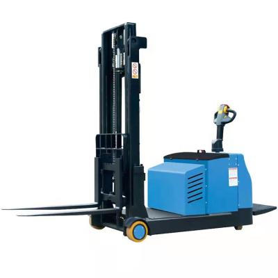 China Hotels Station - Driven Balanced Electric Fully Electric Forklift Pallet Stacker for sale