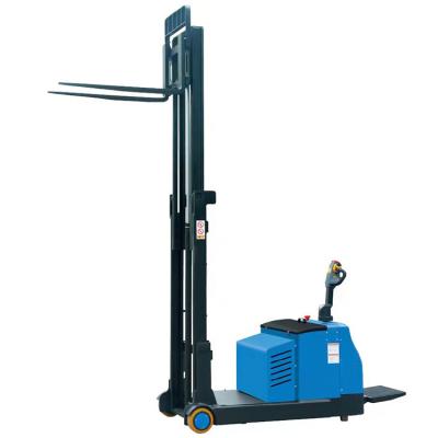 China Advertising Company Hot Sale Electric Forklift Station Driven Balanced All-Electric Stacker for sale