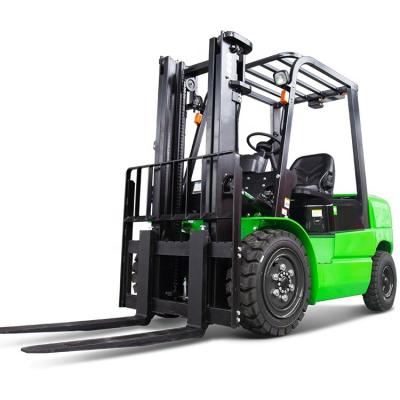 China Hot Sale 3Ton Factory PE Hotels Lithium Battery Electric Stacker Forklift Electric Forklift for sale