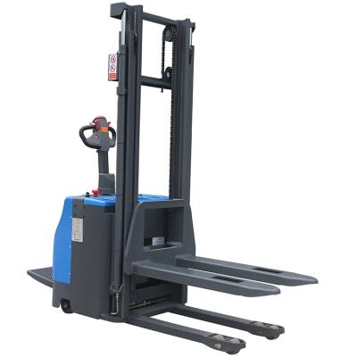 China Advertising Company 1.5T Fully Electric Pallet Stacker Truck KINGLIFT 1600mm-3500mm New Product 1500kg CE for sale