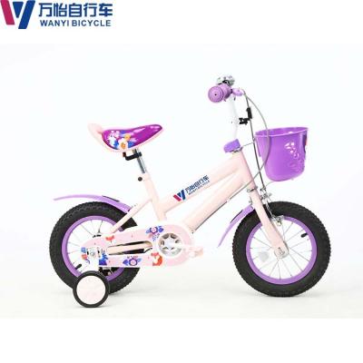 China WANYIProfessional Popular Manufacturer 12 14 16 18 Inch Kids Bike Children Bike For 2 To 9 Years Child In Stock for sale