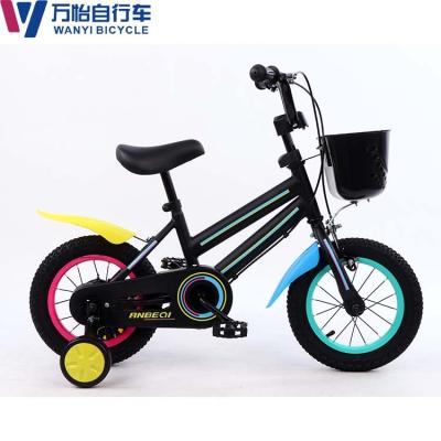 China Hot sale 12 cheap kids bicycle steel factory price 14 16 inch kids bike with training wheels for sale