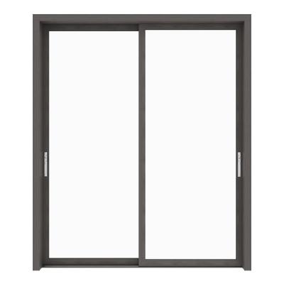 China GIONZI Modern Patio House Front Aluminum Sliding Doors Heavy Duty Waterproof Modern System Sliding Door for sale