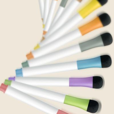 China Used For Drawing/Regular Size Mini Whiteboard Pen Erasable Marker Multicolor Pen For White Board Glass OEM Logo Painting/Coloring School Custom Stationery MarkerPen for sale