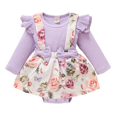 China Fashion Girls Breathable Clothing 1Year Set Summer 0-6 Newborn Baby Clothes Girl for sale