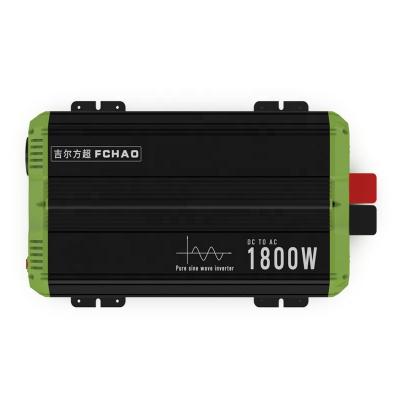 China 1800W Pure Sine Wave Charger Hybrid AC Inverter Solar Power Inverter 38*23*9.5 for sale