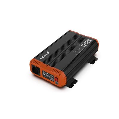 China Factory 1200W 12V 24V Power Inverter DC To AC 110V 220V Car Power Inverter Charger 34*23*9.5CM for sale